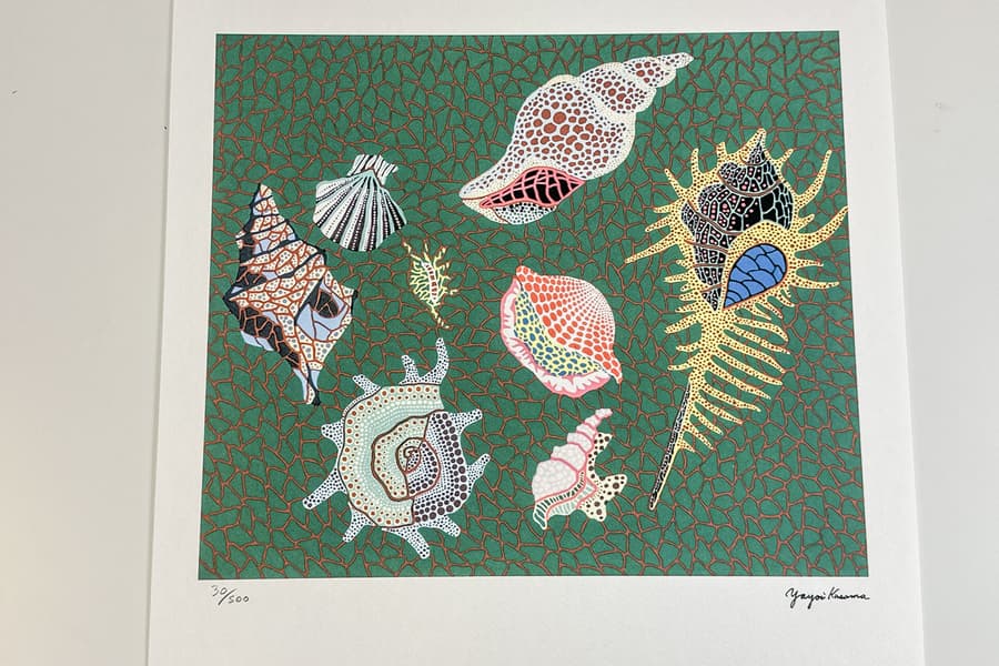 Lithografie nach Yayoi Kusama, limitiert